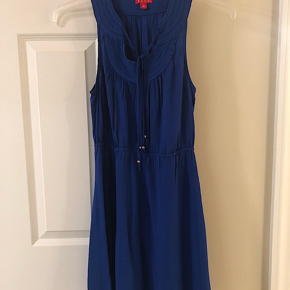 Elle blue sundress—SM